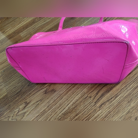 🍁2 for $15🍁 Kate Spade Molly Neon Hot Pink Shoulder Bag Purse Barbie Vibes - Picture 7 of 9